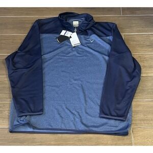 CALLAWAY Golf Men's Blue Opti-Dri 1/4 Zip Pullover Sweatshirt XXL MSRP $80 NWT!!